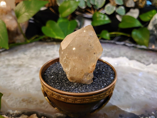 72.1g Natural Kundalini Congo Citrine Point for Altar and Home Decor / Energy Work / Crystal Healing / Reiki