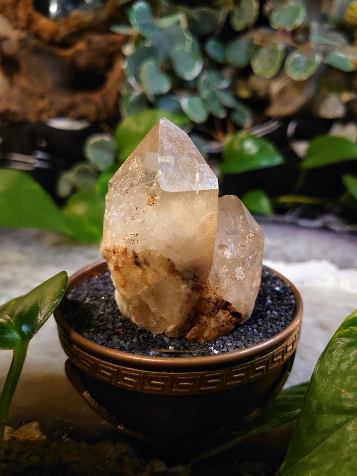 100.4g Natural Kundalini Congo Citrine Cluster for Altar and Home Decor / Energy Work / Crystal Healing / Reiki