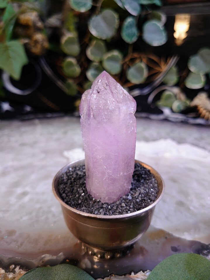 3" Vera Cruz Amethyst Point for Crystal Healing / Meditation / Energy Work / Jewelry Crafting / Grid Creation