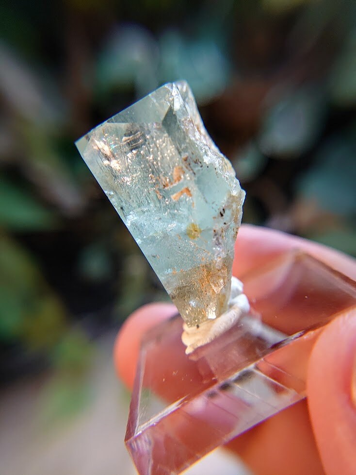 75.9ct Raw Aquamarine Gemstone from Namibia for Crystal Healing / Reiki / Meditation / Home & Altar Decor / Jewelrycrafting