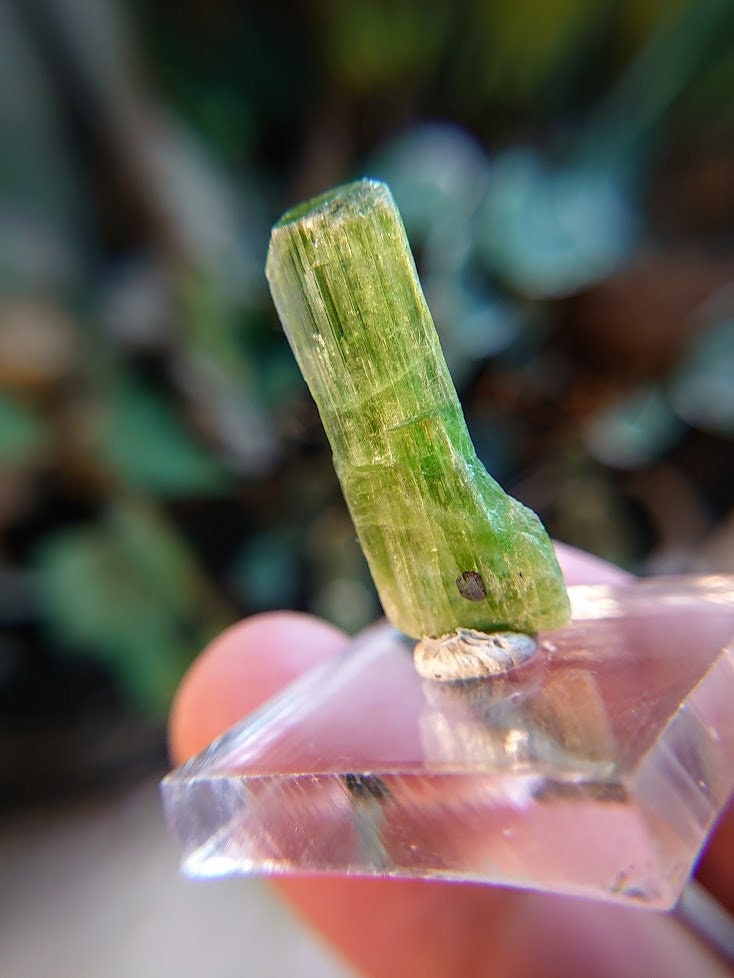 15.80ct Chrome Tremolite Gemstone from Manyara Region, Tanzania for Crystal Healing / Meditation / Collection / Jewelry Crafting