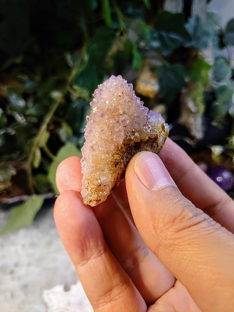 Spirit Quartz Cluster from South Africa / 36.20g / Cactus Quartz / Spirit Amethyst for Crystal Healing / Meditation/ Reiki / Gifting