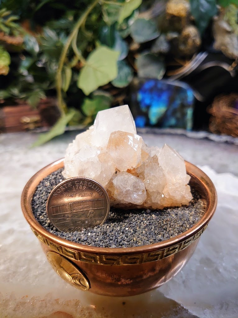 Fairy Quartz Cluster from Boekenhouthoek, South Africa / 101.82g / White Spirit Quartz / Natural / Crystal Healing / Gifting & Housewarming