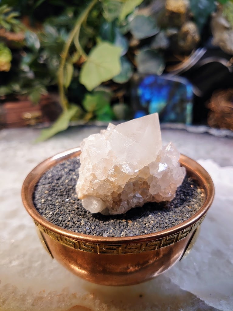 Fairy Quartz Cluster from Boekenhouthoek, South Africa / 79.86g / White Spirit Quartz / Natural / Crystal Healing / Gifting & Housewarming