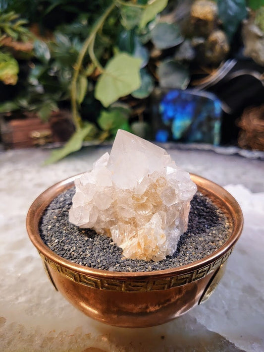 Fairy Quartz Cluster from Boekenhouthoek, South Africa / 79.86g / White Spirit Quartz / Natural / Crystal Healing / Gifting & Housewarming