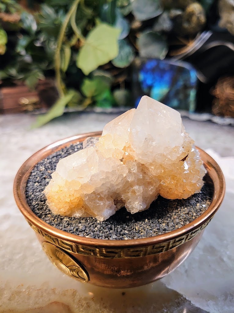 Fairy Quartz Cluster from Boekenhouthoek, South Africa / 101.82g / White Spirit Quartz / Natural / Crystal Healing / Gifting & Housewarming