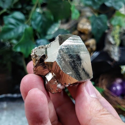 Awesome Pyrite "Fool's Gold" Cluster from Huanzala Mine, Peru, for Collection / 192g / Home and Altar Decor / Gifting