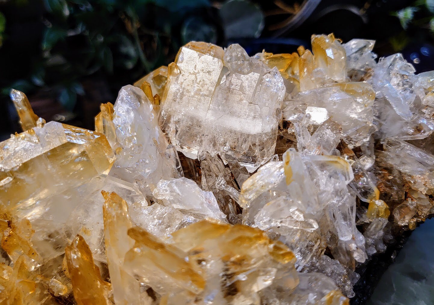 Exceptional Large Halloysite Tabular Faden Quartz Cluster from Colombia / Natural / 2,130g / Mango Quartz / Collection