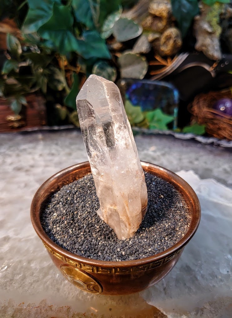 2 1/2" Congo Lemurian Quartz Point from DRC for Crystal Healing / 30.83g / Meditation / Collection / Rare Find