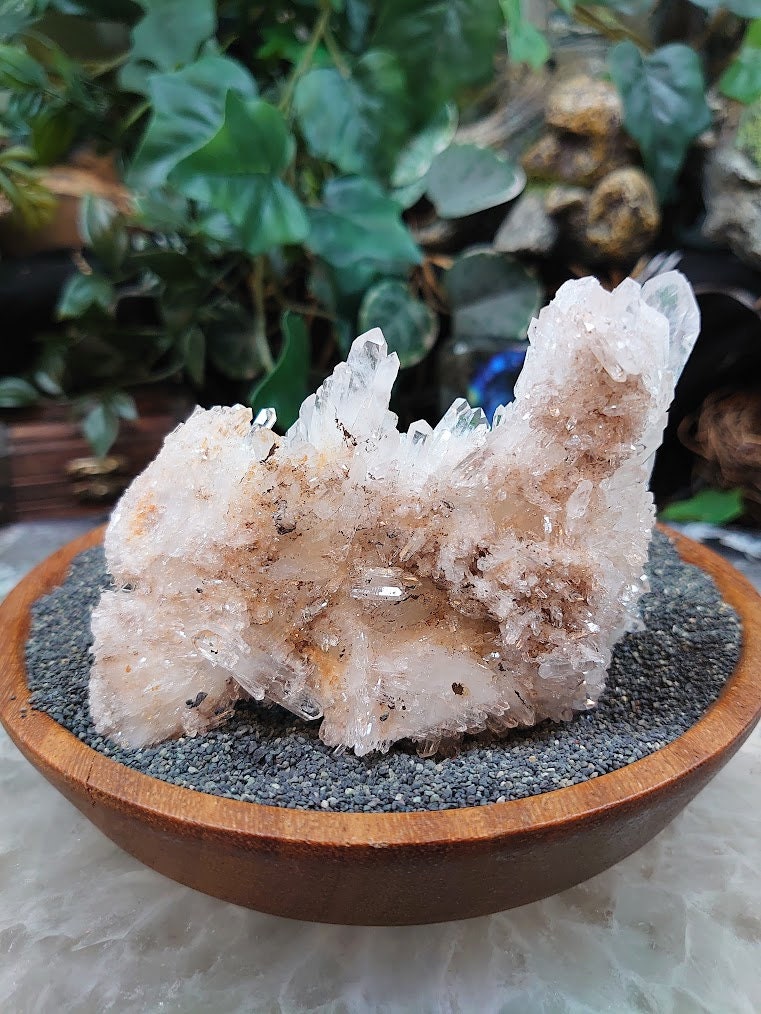 Natural Colombian Clear Quartz Cluster / 178g / for Crystal Healing / Home and Altar Decor / Small Cabinet Size