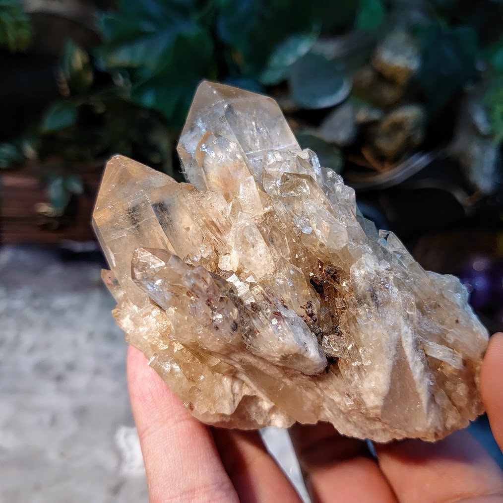 Natural Kundalini Congo Citrine Cluster for Altar and Home Decor / 254g / Energy Work / Crystal Healing / Reiki