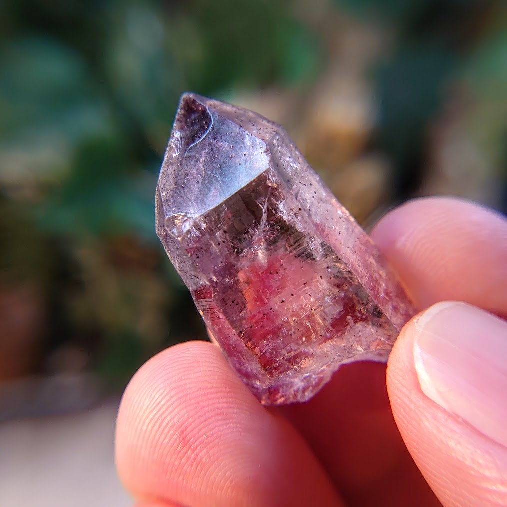 Shangaan Smoky Amethyst Point from Zimbabwe for Collection / 10.93g / Meditation/ Miniature Class