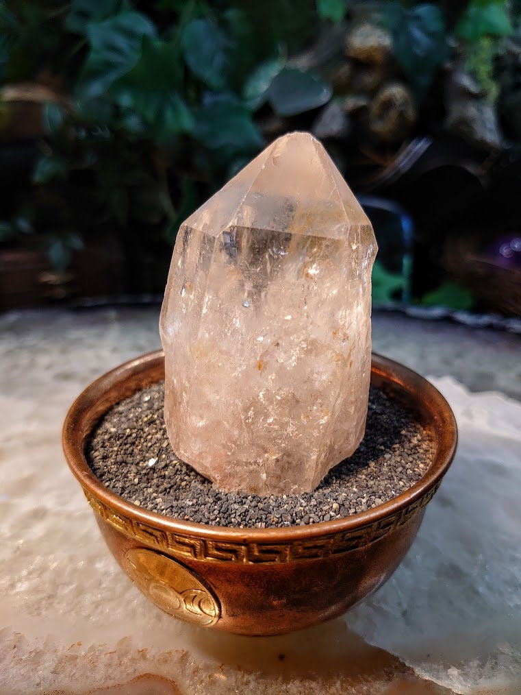 2 3/4" Congo Lemurian Clear Quartz Point from DRC for Crystal Healing / 141g /  Meditation / Collection