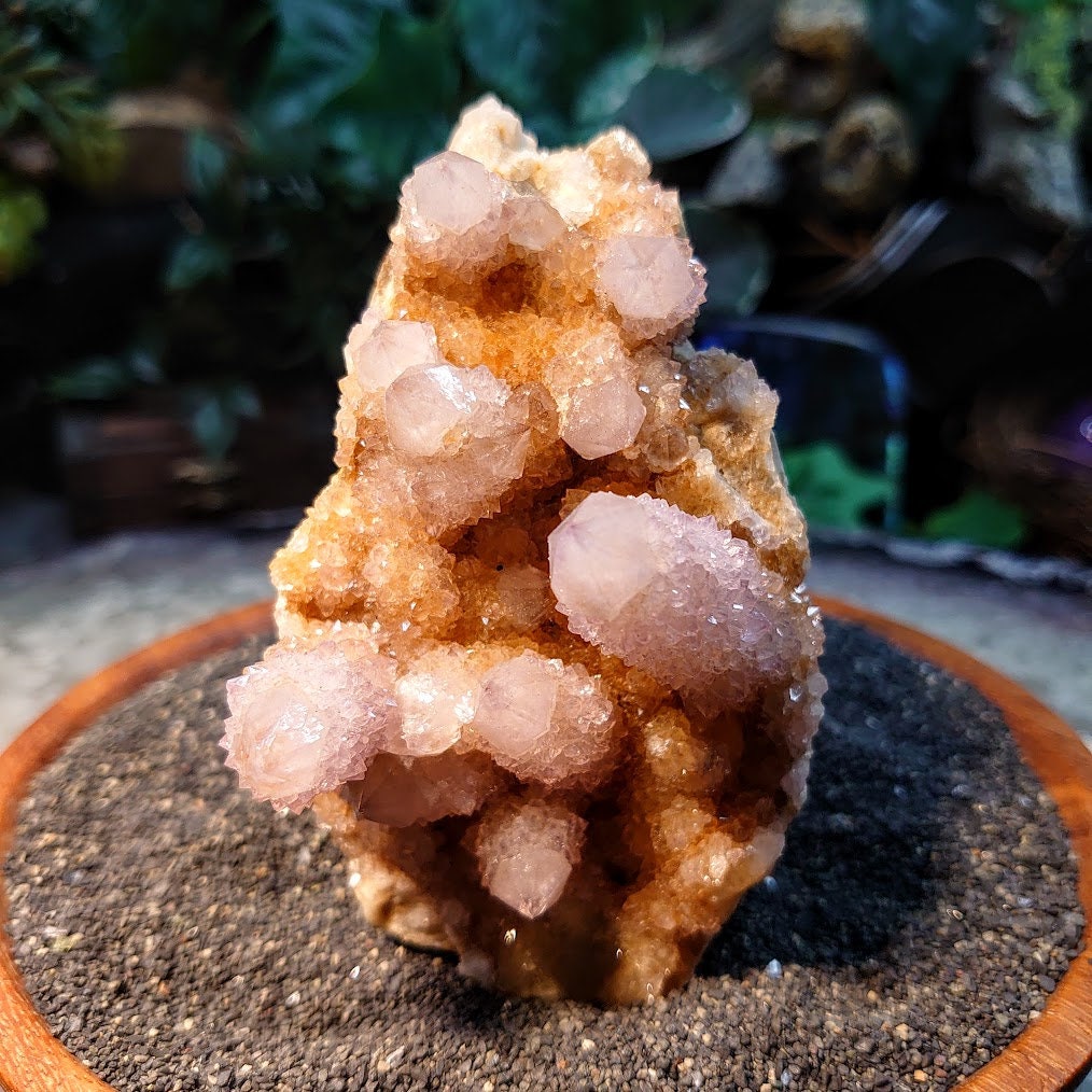 Spirit Quartz Cluster from South Africa / 316g / Cactus Quartz / Spirit Amethyst for Crystal Healing / Meditation/ Reiki / Gifting