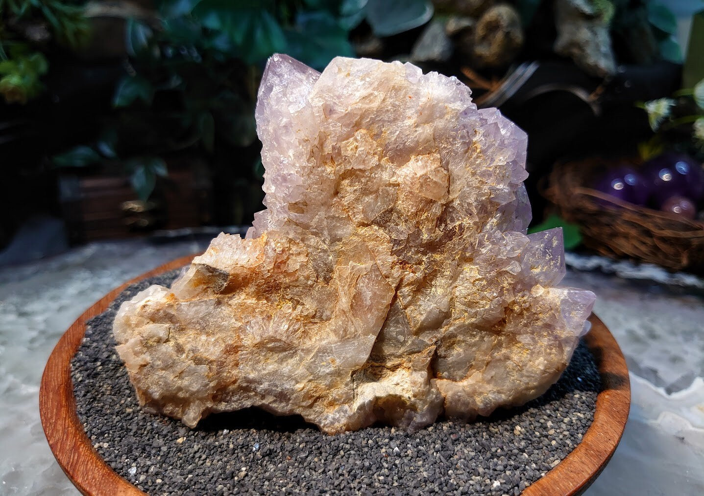 Spirit Quartz Cluster from South Africa / 326g / Cactus Quartz / Spirit Amethyst for Crystal Healing / Meditation/ Reiki / Gifting