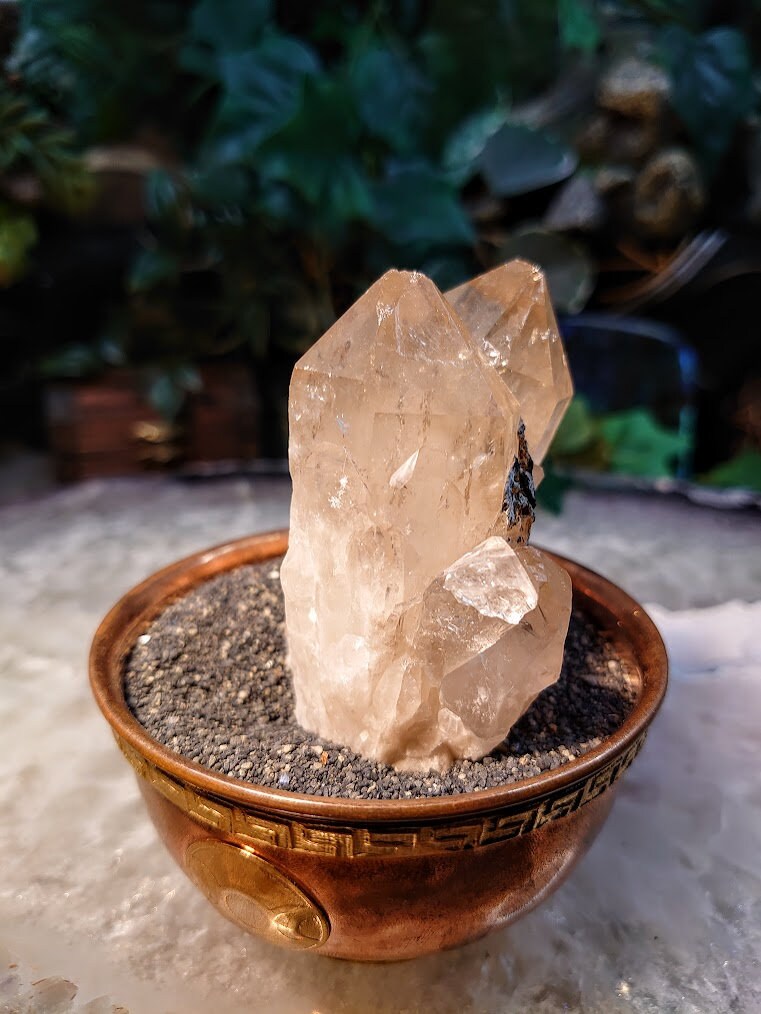 Natural Kundalini Congo Citrine Cluster for Altar and Home Decor / 176g / Energy Work / Crystal Healing / Reiki