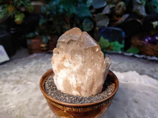 Natural Kundalini Congo Citrine Cluster for Altar and Home Decor / 176g / Energy Work / Crystal Healing / Reiki