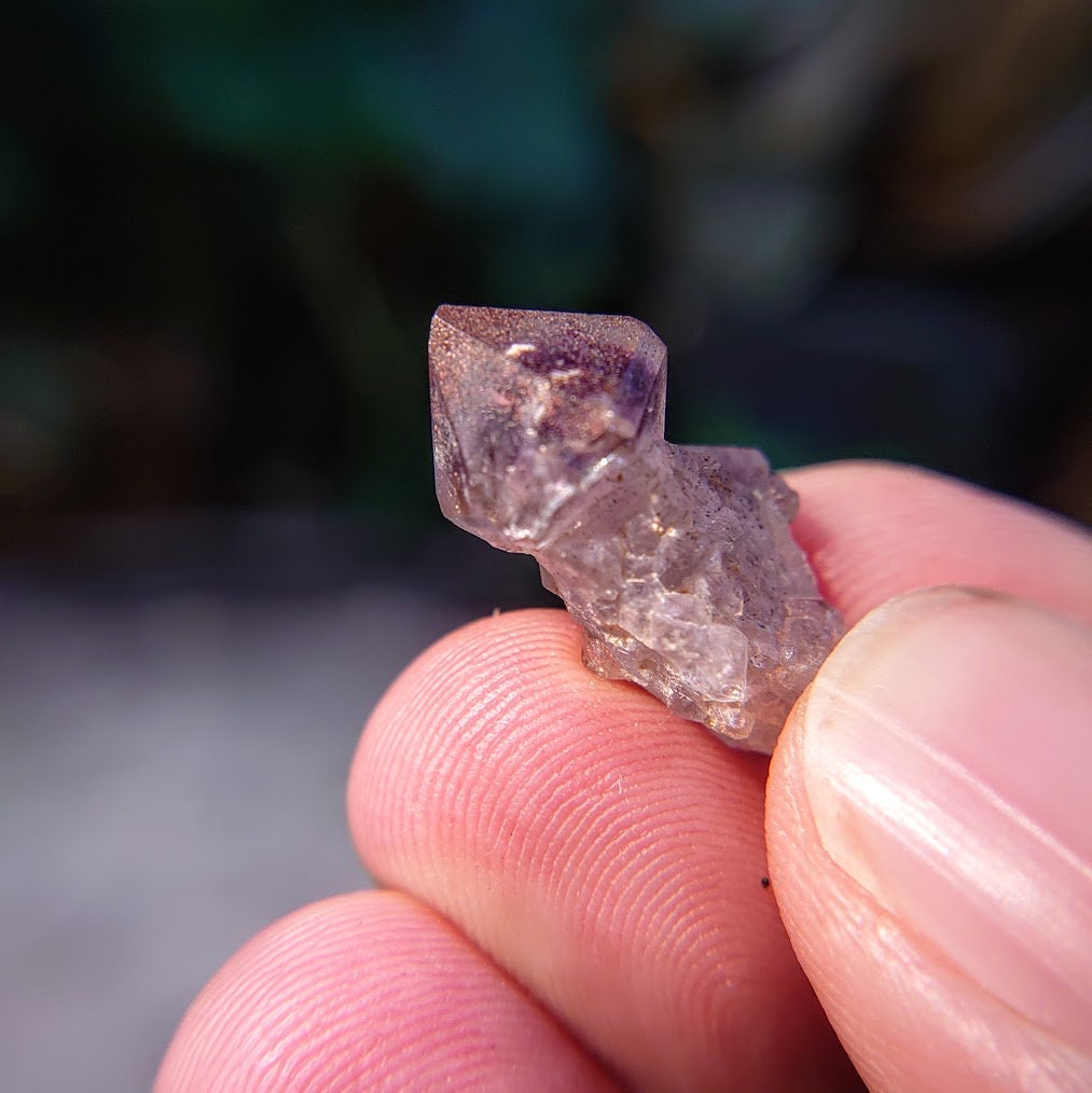 Tiny Amethyst Scepter from Madagascar, Africa for Jewelry Crafting / 12.50ct / Collection / Meditation / Gift for Her or Him