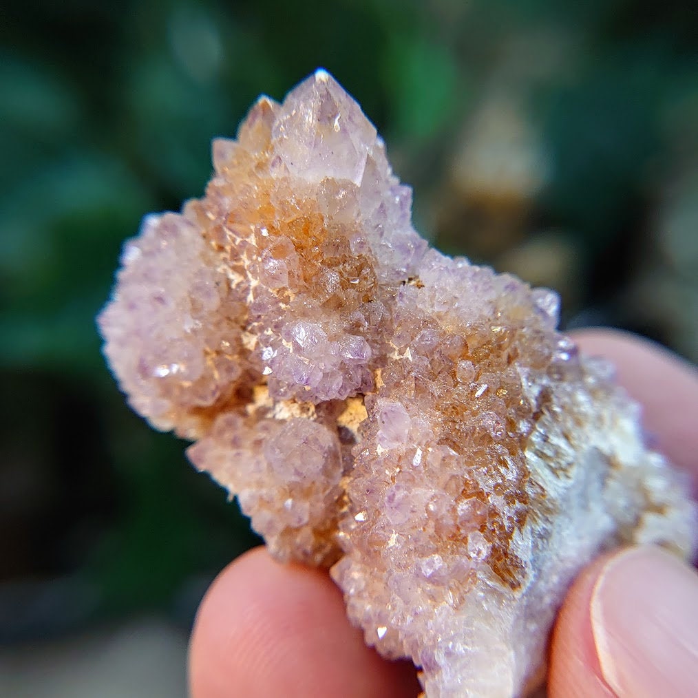 Spirit Quartz Cluster from South Africa / 47.18g / Cactus Quartz / Spirit Amethyst for Crystal Healing / Meditation/ Reiki / Gifting