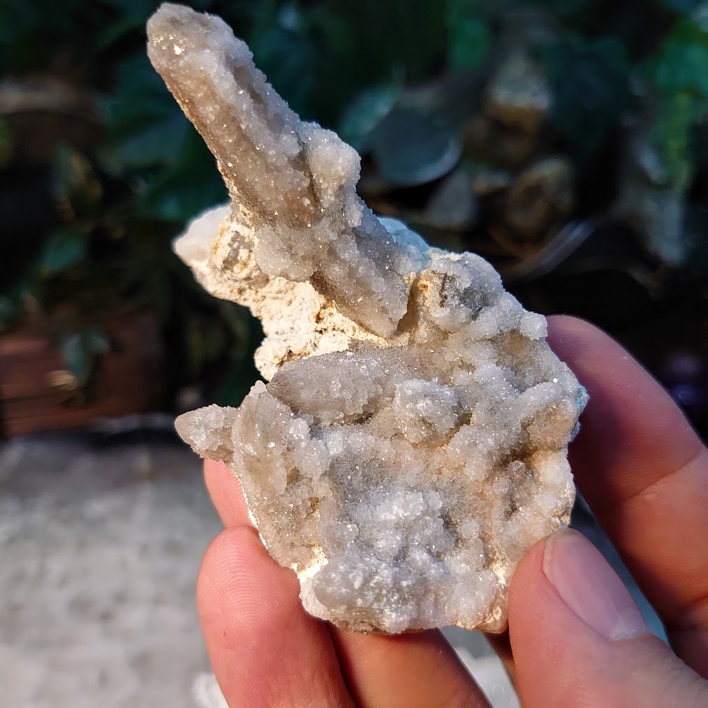 Witch Finger Quartz Cluster from Boekenhouthoek, Mpumalanga, South Africa for Home and Altar Decor / 85.08g / Reiki / Collection