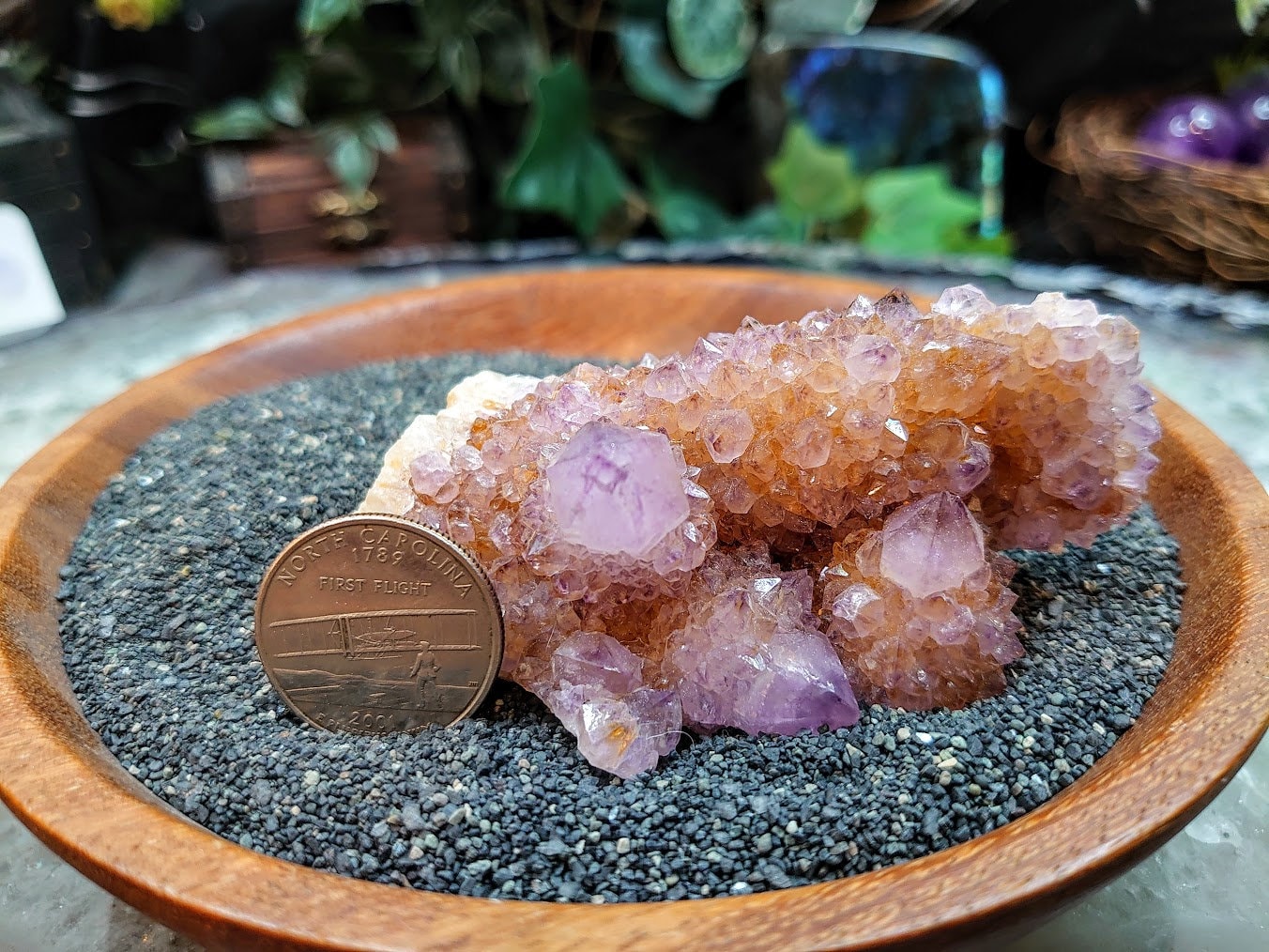 Spirit Quartz Cluster from South Africa / 99.03g / Cactus Quartz / Spirit Amethyst for Crystal Healing / Meditation/ Reiki / Gifting